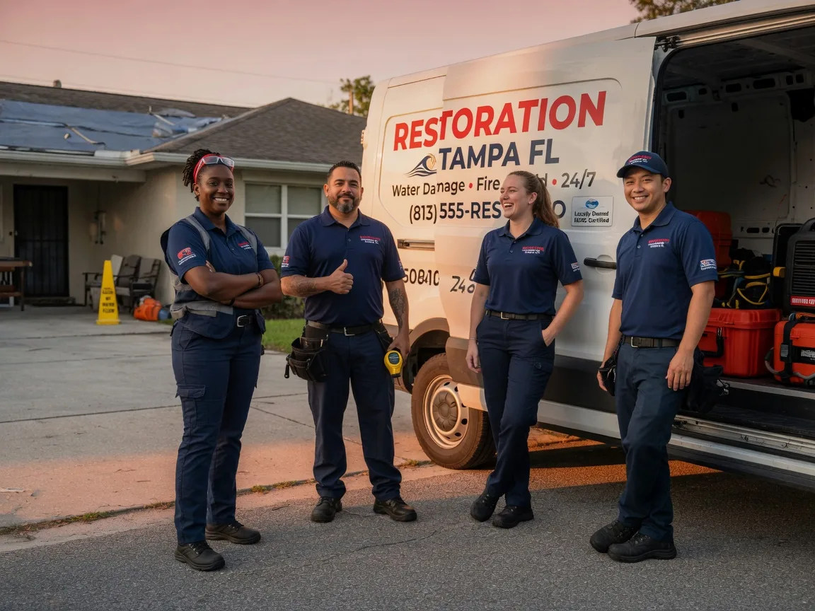 Water Damage Restoration company in Brookeland, TX
